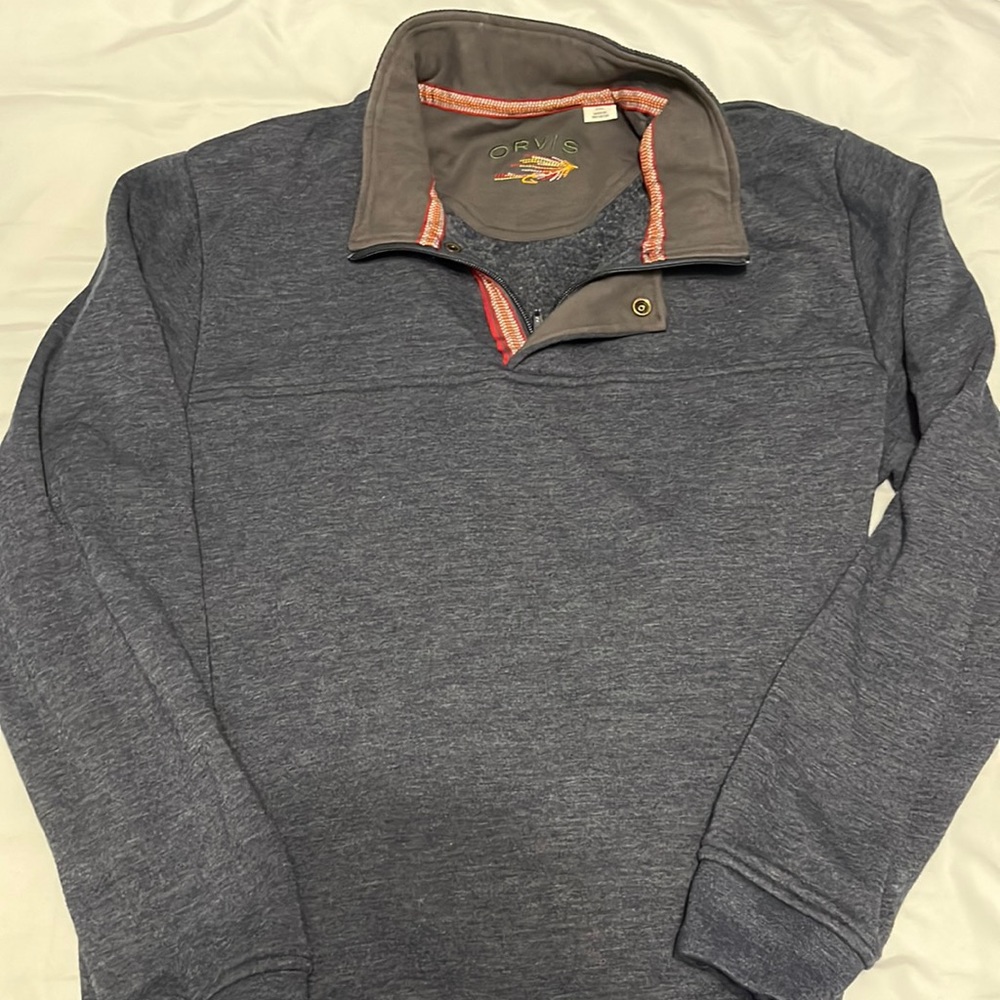 ORVIS quarter zip